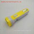 Yellow Color 8666 New ABS Plastic COB Side Light 1W Rechargeble Torch Flashlight